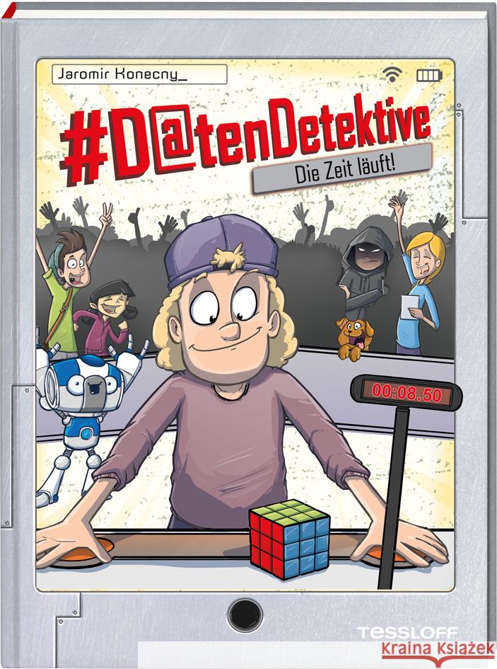 #Datendetektive. Die Zeit läuft! Konecny, Jaromir 9783788644031 Tessloff Verlag Ragnar Tessloff GmbH & Co. KG - książka