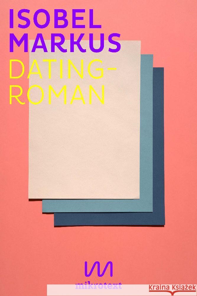 Dating-Roman Markus, Isobel 9783948631482 mikrotext - książka