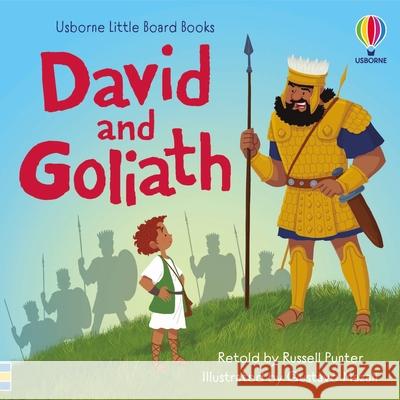 David and Goliath Russell Punter Gustavo Mazali 9781836051657 Usborne Books - książka