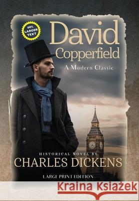 David Copperfield (Annotated, LARGE PRINT) Charles Dickens 9781649220592 Sastrugi Press Classics - książka
