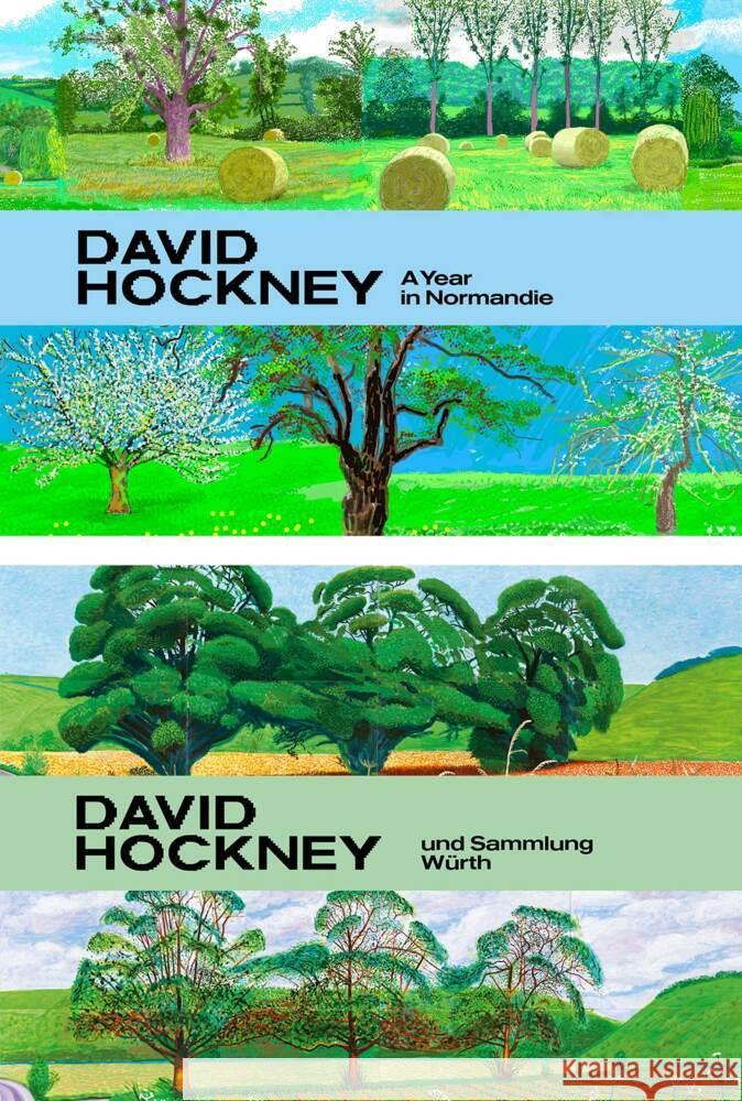 David Hockney A Year in Normandie und Sammlung Würth, 2 Teile Hockney, David, Debray, Cécile, Livingstone, Marco 9783899294361 Swiridoff - książka