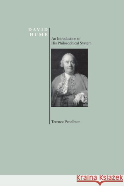 David Hume: An Introduction to His Philosophical System Terence Penelhum 9781557530134 Purdue University Press - książka