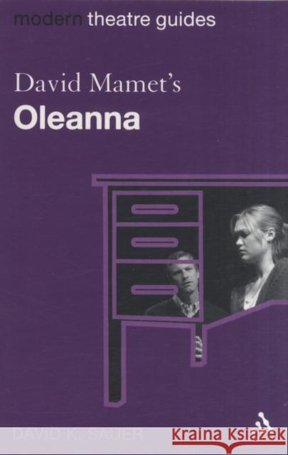 David Mamet's Oleanna Sauer, David K. 9780826496461  - książka