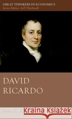 David Ricardo John E King 9780230289963  - książka