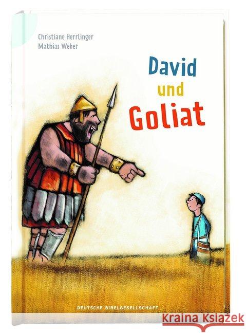 David und Goliat  9783438040022 Deutsche Bibelgesellschaft - książka