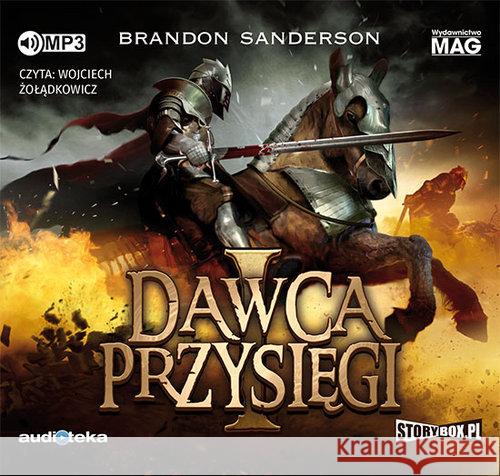 Dawca przysięgi T.1 audiobook Sanderson Brandon 9788365864857 Heraclon - książka
