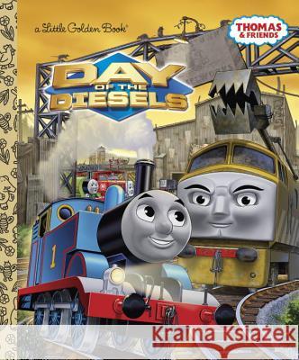 Day of the Diesels Wilbert Vere Awdry Golden Books 9780307929891 Golden Books - książka