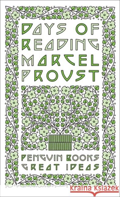 Days of Reading Proust Marcel 9780141036731 Penguin Books Ltd - książka