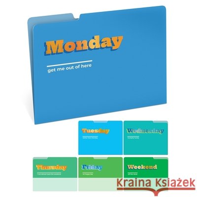 Days of the Week File Folders (Second Edition) Knock Knock 9781683495390 Knock Knock - książka