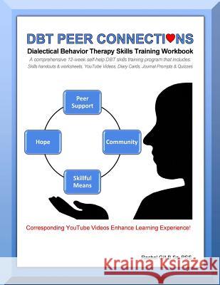 DBT Peer Connections Dialectical Behavior Therapy Skills Training Workbook Gill, Rachel Cara 9781507541333 Createspace Independent Publishing Platform - książka