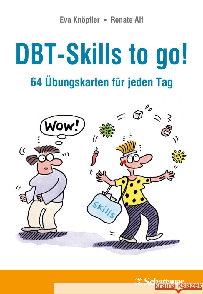 DBT-Skills to go! Knöpfler, Eva, Alf, Renate 9783608400724 Klett-Cotta - książka