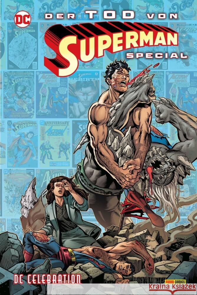 DC Celebration: Der Tod von Superman - Special Ordway, Jerry, Jurgens, Dan, Grummett, Tom 9783741635946 Panini Manga und Comic - książka