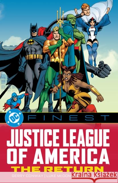DC Finest: Justice League of America: The Return Luke McDonnell 9781799502449 DC Comics - książka