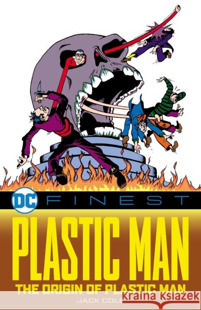 DC Finest: Plastic Man: The Origin of Plastic Man Jack Cole Jack Cole 9781799500650 DC Comics - książka