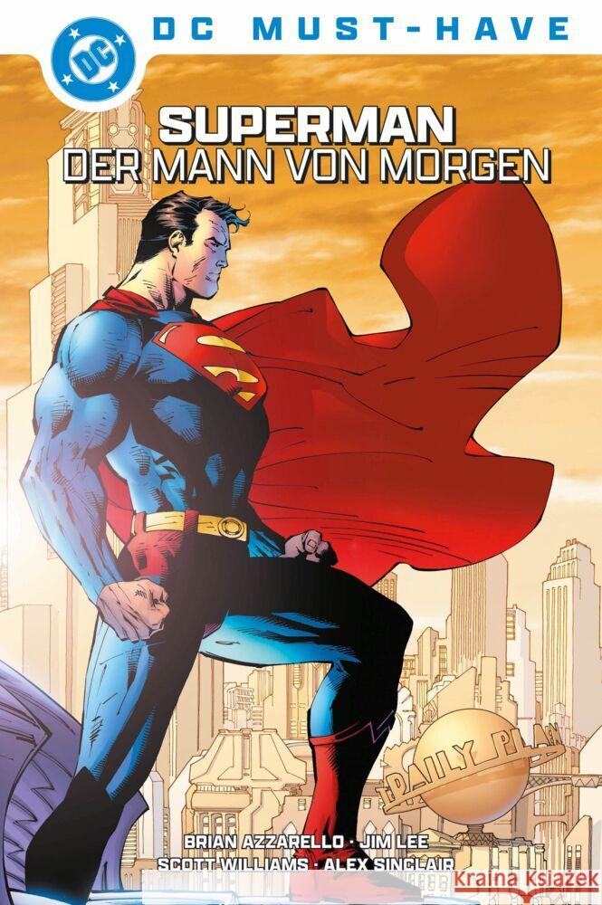 DC Must-Have: Superman: Der Mann von Morgen Lee, Jim, Azzarello, Brian 9783741645723 Panini Manga und Comic - książka