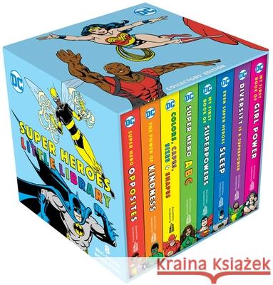 DC Super Heroes Little Library Julie Merberg 9781950587384 Downtown Bookworks - książka