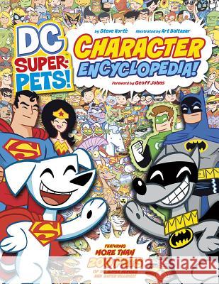 DC Super-Pets Character Encylopedia Steve Korte, Art Baltazar 9781404882973 Capstone Press - książka