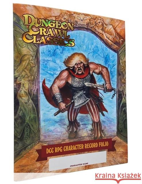 DCC RPG Character Record Folio NA 9781958809389 Goodman Games - książka