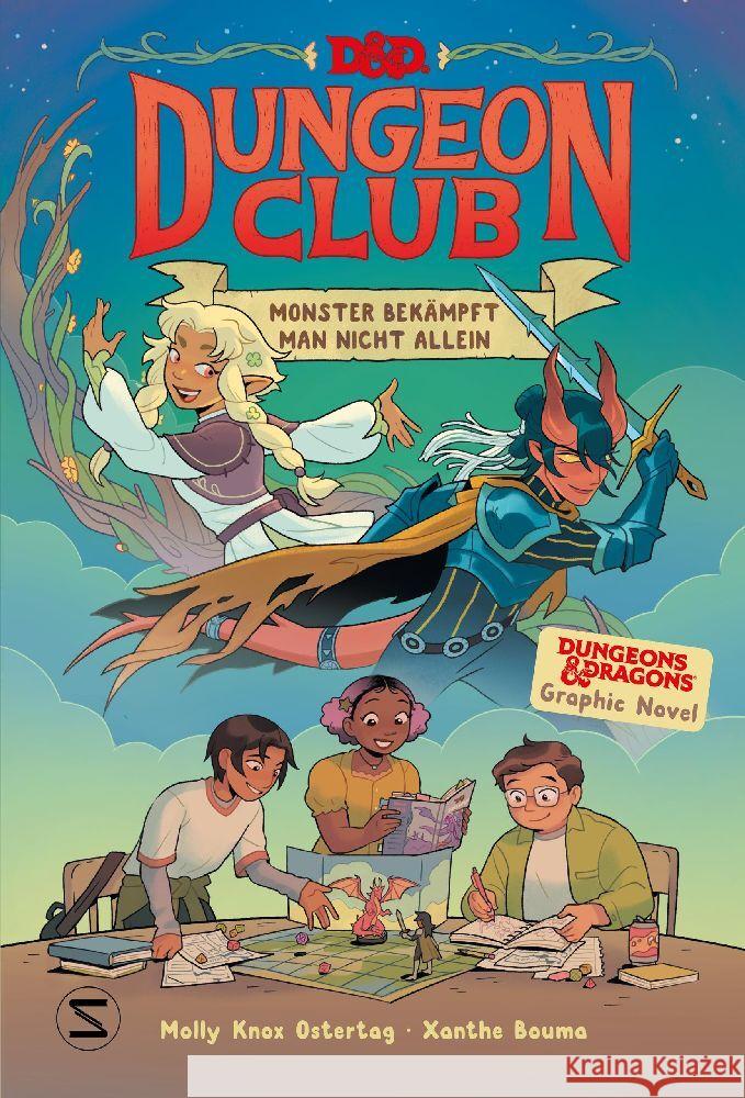 D&D Dungeon Club. Monster bekämpft man nicht allein Knox Ostertag, Molly 9783505151569 Schneiderbuch - książka