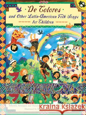 de Colores and Other Latin American Folksongs for Children Elisa Kleven Elisa Kleven Jose-Luis Orozco 9780140565485 Puffin Books - książka