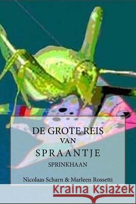 De grote reis van Spraantje sprinkhaan Rossetti, Marleen 9781540692009 Createspace Independent Publishing Platform - książka