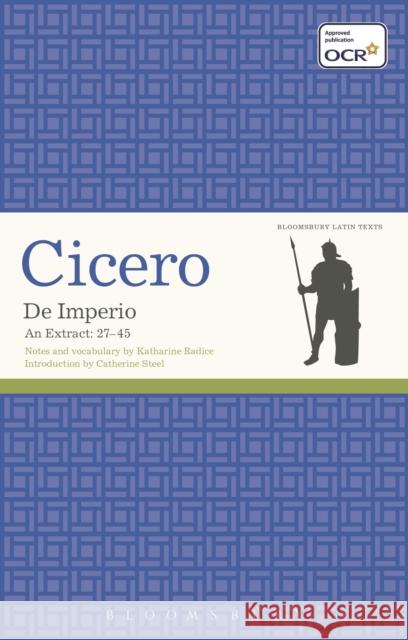 de Imperio: An Extract 27-45 Cicero 9781472511171 Bloomsbury Academic - książka