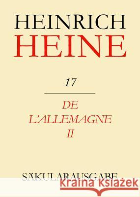 de l'Allemagne II Derré, Jean-René 9783050013848 Akademie Verlag - książka