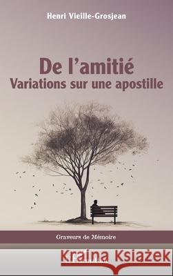 De l'amiti?: Variations sur une apostille Henri Vieille-Grosjean 9782336513409 Editions L'Harmattan - książka