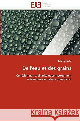 de l''eau Et Des Grains Soulie-F 9786131520600 Omniscriptum - książka