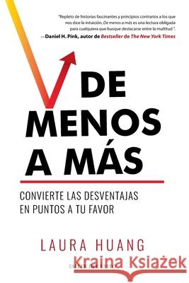 De menos a m?s: Convierte las desventajas en puntos a tu favor Laura Huang 9781607388197 Taller del Exito - książka