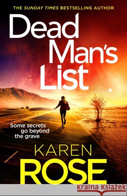 Dead Man's List: the gripping new thriller from the bestselling author Karen Rose 9781035414123 Headline Publishing Group - książka