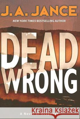 Dead Wrong J. A. Jance 9780061119989 HarperLargePrint - książka