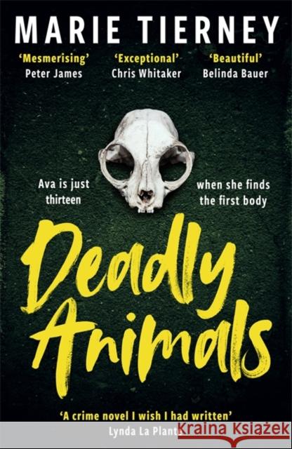 Deadly Animals: Winner of the Val McDermid Crime Debut Award Marie Tierney 9781804181874 Bonnier Books Ltd - książka