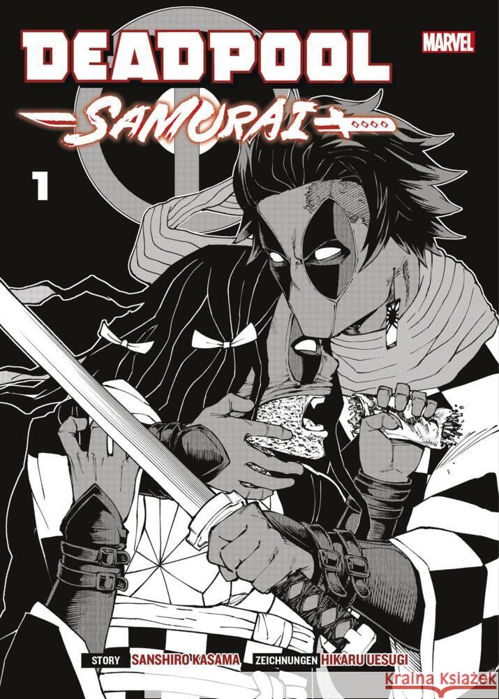 Deadpool Samurai (Manga-Variant-Edition) Kasama, Sanhiro, Uesugi, Hikaru 9783741631436 Panini Manga und Comic - książka