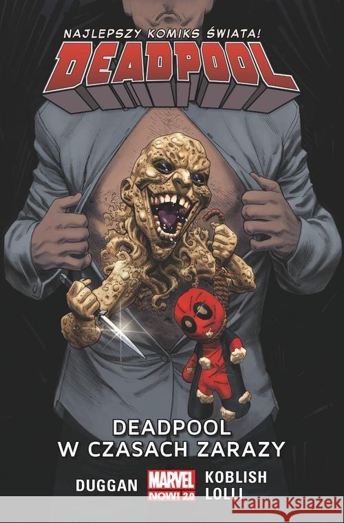 Deadpool T.6 Deadpool w czasach zarazy Duggan Gerry 9788328141926 Egmont - książka