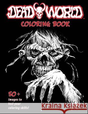 Deadworld Coloring Book Vince Locke, Dan Day, David Day 9781942351764 Caliber Comics - książka