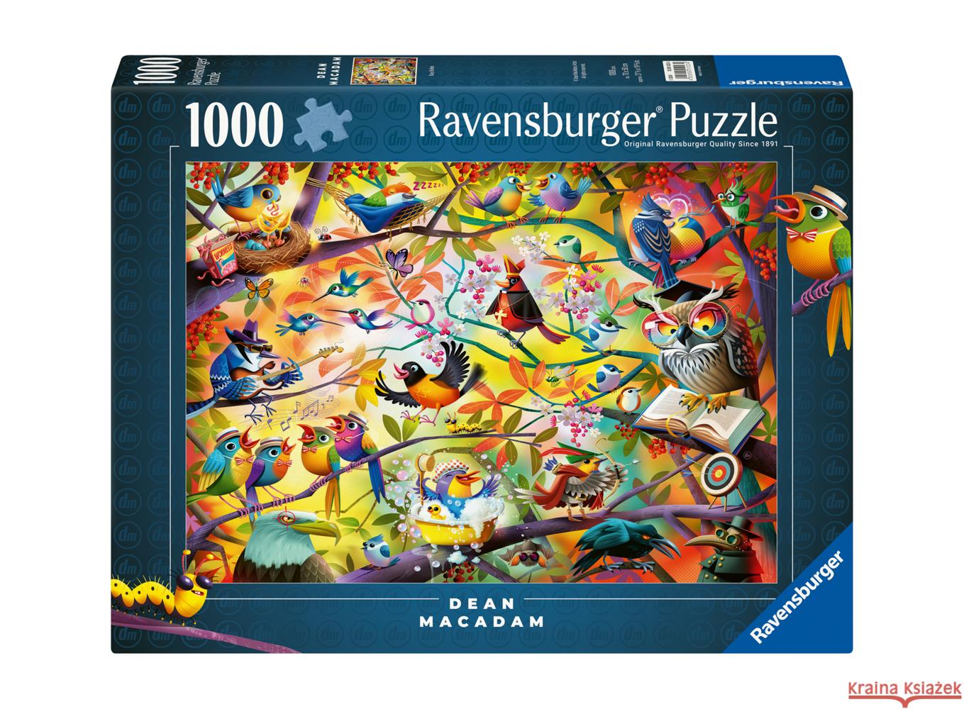 Dean MacAdam: Fleißige Vögelchen McCaffery, Hannah 4005555010234 Ravensburger Verlag - książka