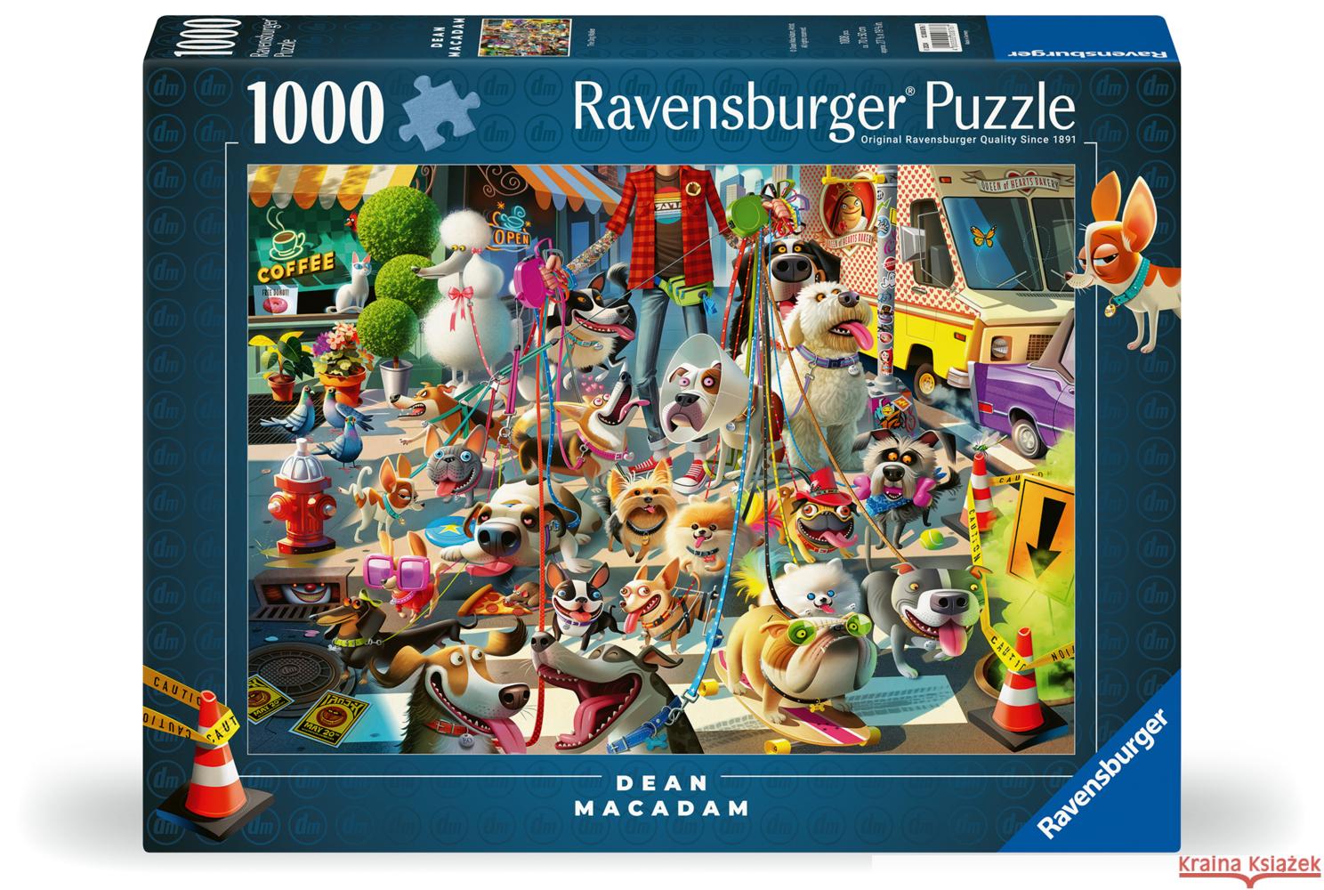 Dean MacAdam: Vierbeiner auf Tour McCaffery, Hannah 4005555008767 Ravensburger Verlag - książka
