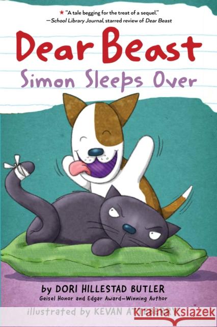 Dear Beast: Simon Sleeps Over Dori Hillestad Butler Kevan Atteberry 9780823452002 Holiday House - książka