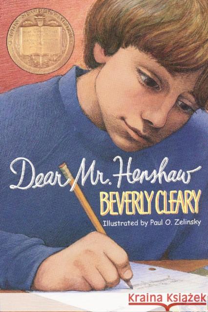 Dear Mr. Henshaw Beverly Cleary Paul Zelinsky 9780380709588 HarperTrophy - książka