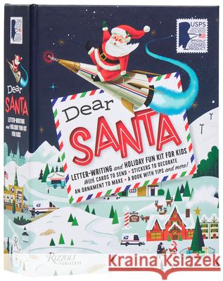 Dear Santa: Letter-Writing and Holiday Fun Kit for Kids Brad Woodard 9780789344236 Universe Publishing(NY) - książka