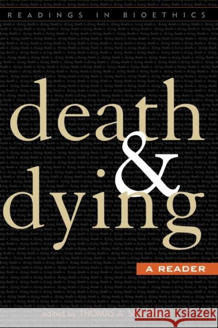 Death and Dying: A Reader Shannon, Thomas a. 9780742531949 Sheed & Ward - książka