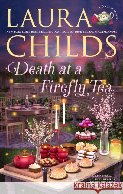 Death at a Firefly Tea Laura Childs 9780593815472 Berkley Books - książka