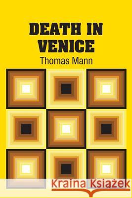 Death In Venice Mann, Thomas 9781613825099 Simon & Brown - książka