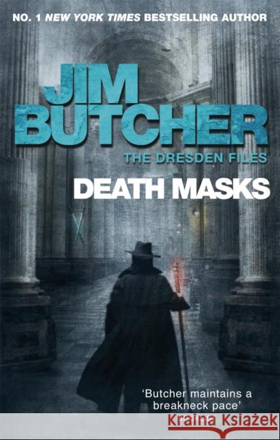 Death Masks: The Dresden Files, Book Five Jim Butcher 9780356500317 Little, Brown Book Group - książka