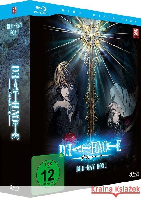 Death Note, 3 Blu-ray : Episode 1-18. Japan  7630017502803 AV Visionen - książka