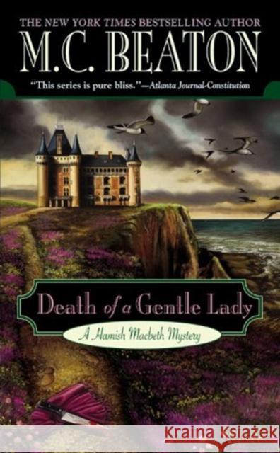 Death of a Gentle Lady M C Beaton 9780446615488 Time Warner Trade Publishing - książka