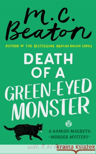 Death of a Green-Eyed Monster M.C. Beaton 9781472128911 Little, Brown Book Group - książka