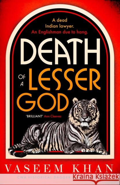 Death of a Lesser God Vaseem Khan 9781399707602 Hodder & Stoughton - książka