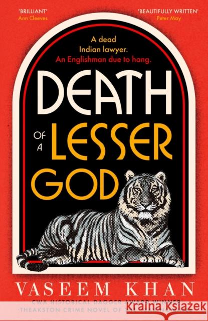 Death of a Lesser God Vaseem Khan 9781399707640 Hodder & Stoughton - książka
